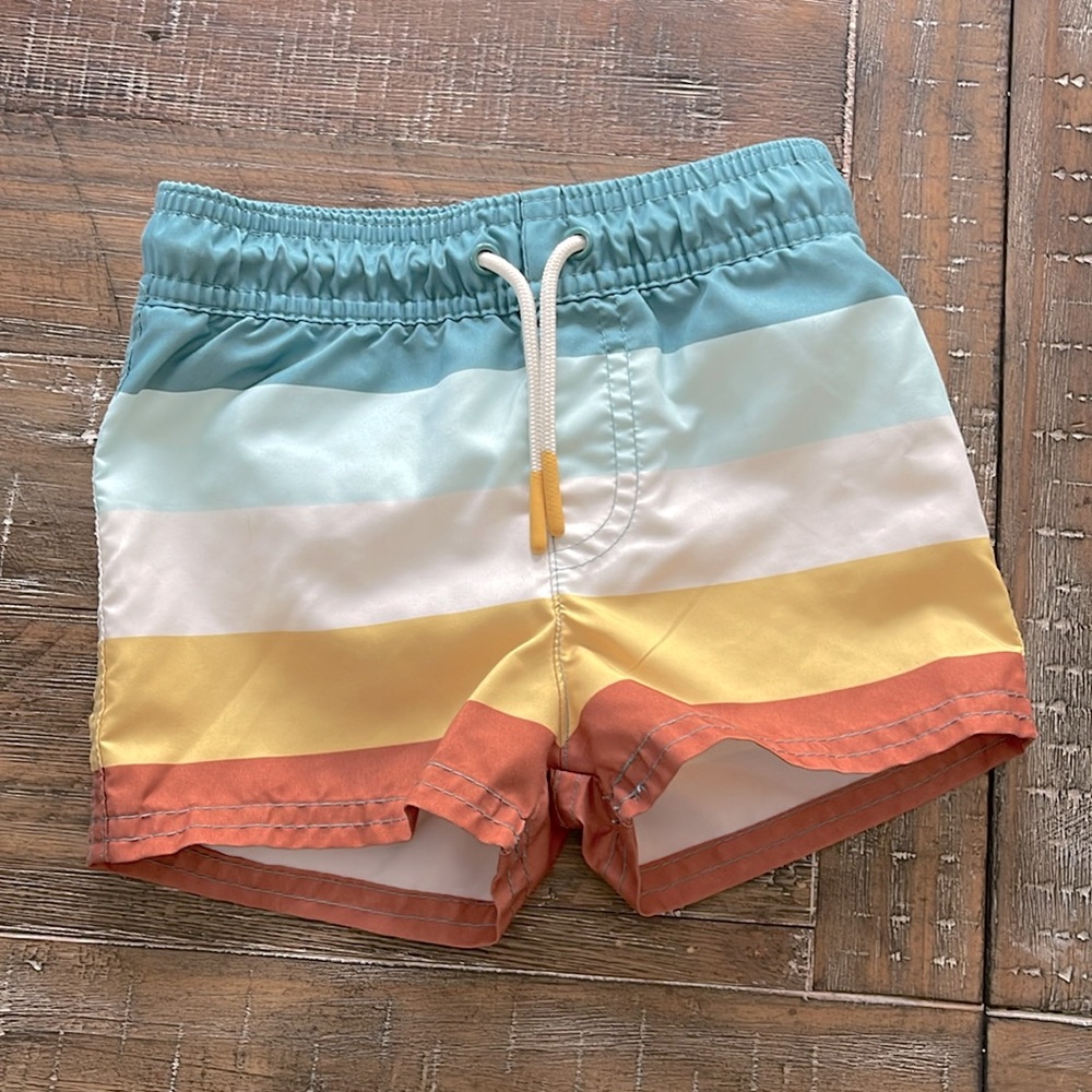 12M Cat & Jack Swim Trunks